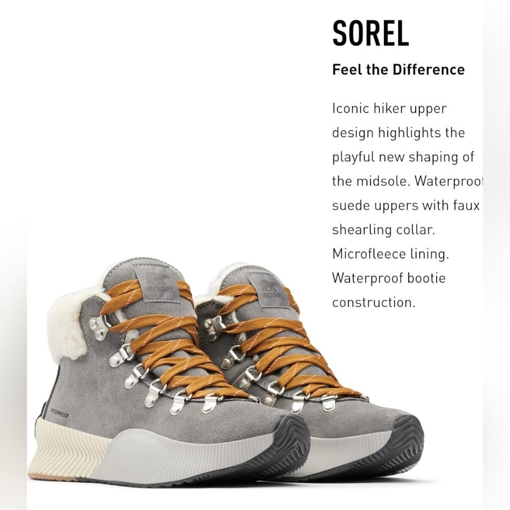 🆕️ SOREL "Out 'N About III Conquest Waterproof Boot"